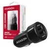 Axagon PWC-5V5 SMART Car charger 24W, 2x USB-A port, 5V/2.4A + 5V/2.4A