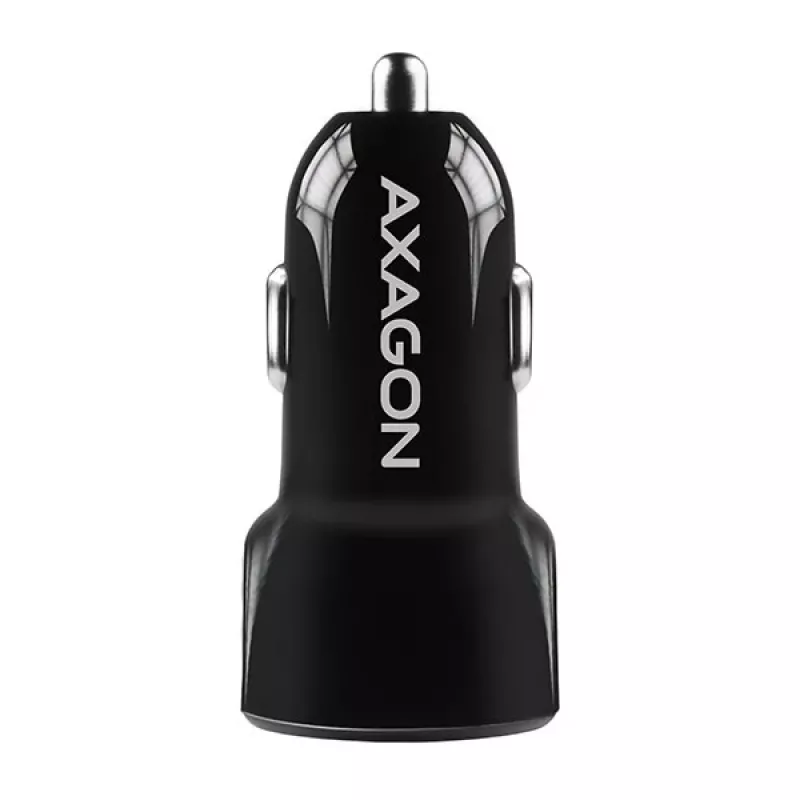 Axagon PWC-5V5 SMART Car charger 24W, 2x USB-A port, 5V/2.4A + 5V/2.4A
