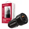 Axagon PWC-QC5 mobile device charger Mobile phone, Smartphone, Tablet, Universal Black Cigar lighter Fast charging Auto