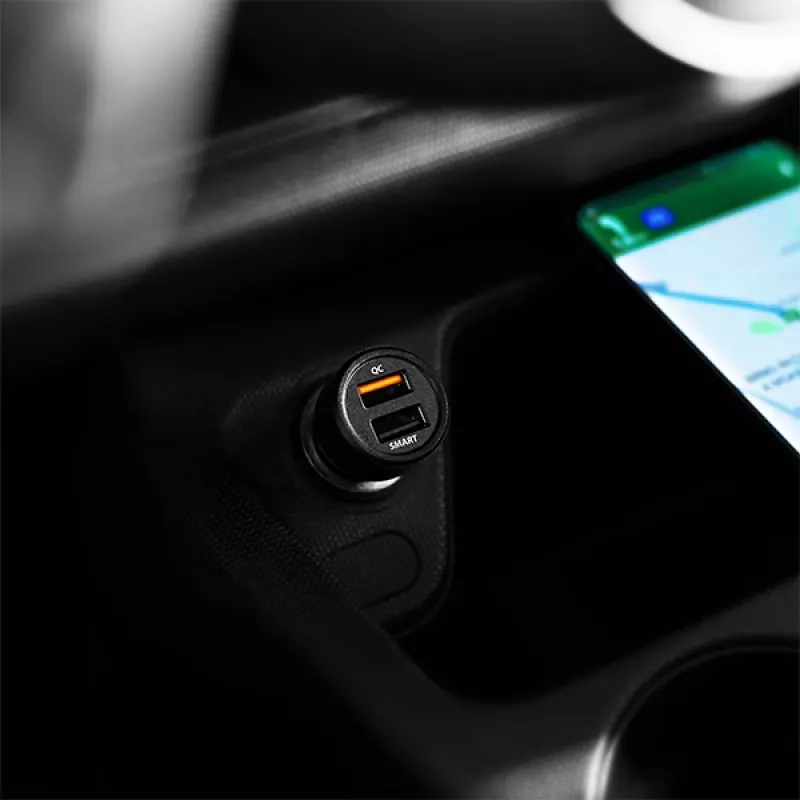 Axagon PWC-QC5 mobile device charger Mobile phone, Smartphone, Tablet, Universal Black Cigar lighter Fast charging Auto