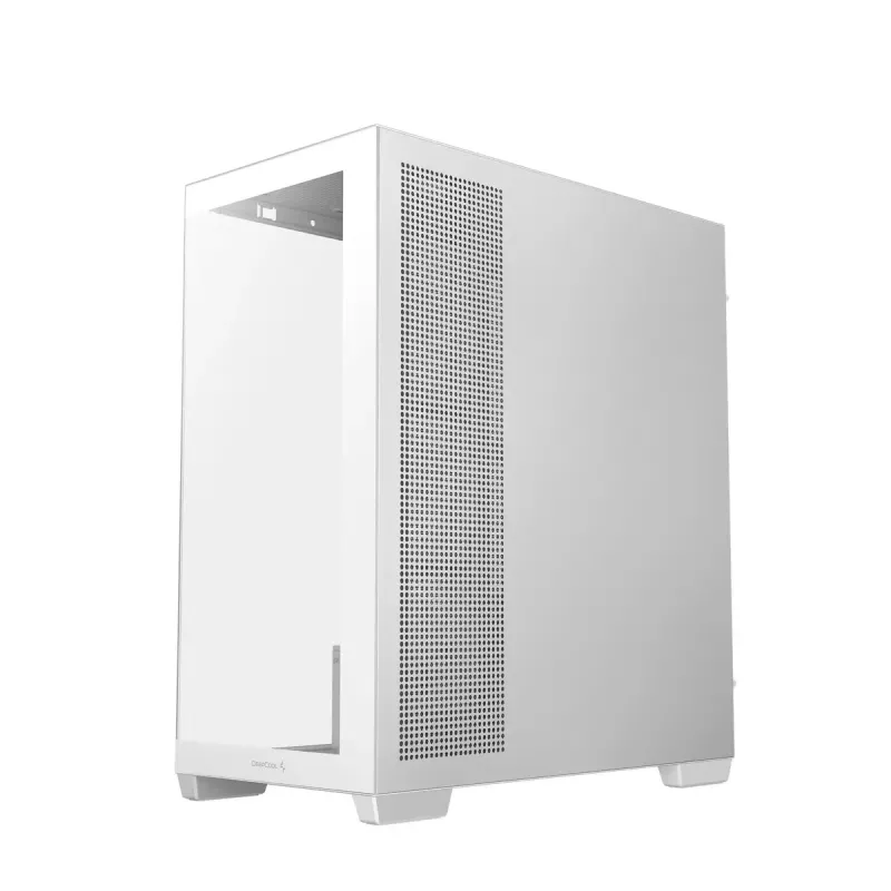 PC Case DeepCool CG580 4F WH Midi Tower ATX/Micro ATX/ITX, tempered glass, 3×120mm + rear 120mm fans, white