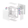 PC Case DeepCool CG580 4F WH Midi Tower ATX/Micro ATX/ITX, tempered glass, 3×120mm + rear 120mm fans, white