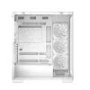 PC Case DeepCool CG580 4F WH Midi Tower ATX/Micro ATX/ITX, tempered glass, 3×120mm + rear 120mm fans, white