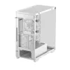 PC Case DeepCool CG580 4F WH Midi Tower ATX/Micro ATX/ITX, tempered glass, 3×120mm + rear 120mm fans, white