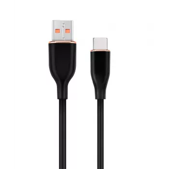 GEMBIRD Premium Silicon Type-C USB Charging And Data Cable, 1.5m - Black