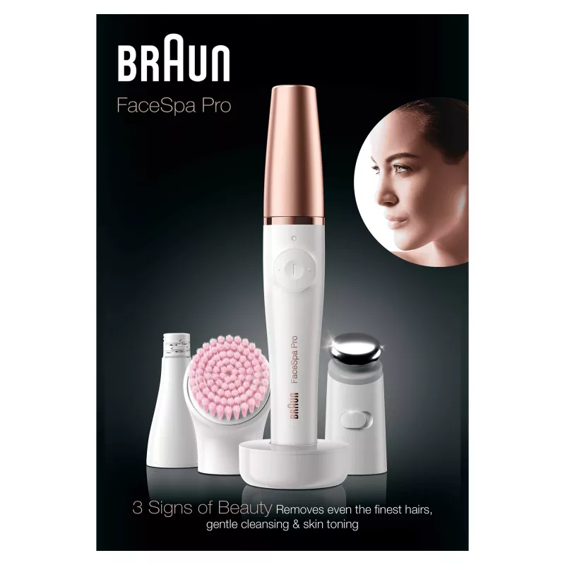 Braun facial epilator 81636295, white/bronze