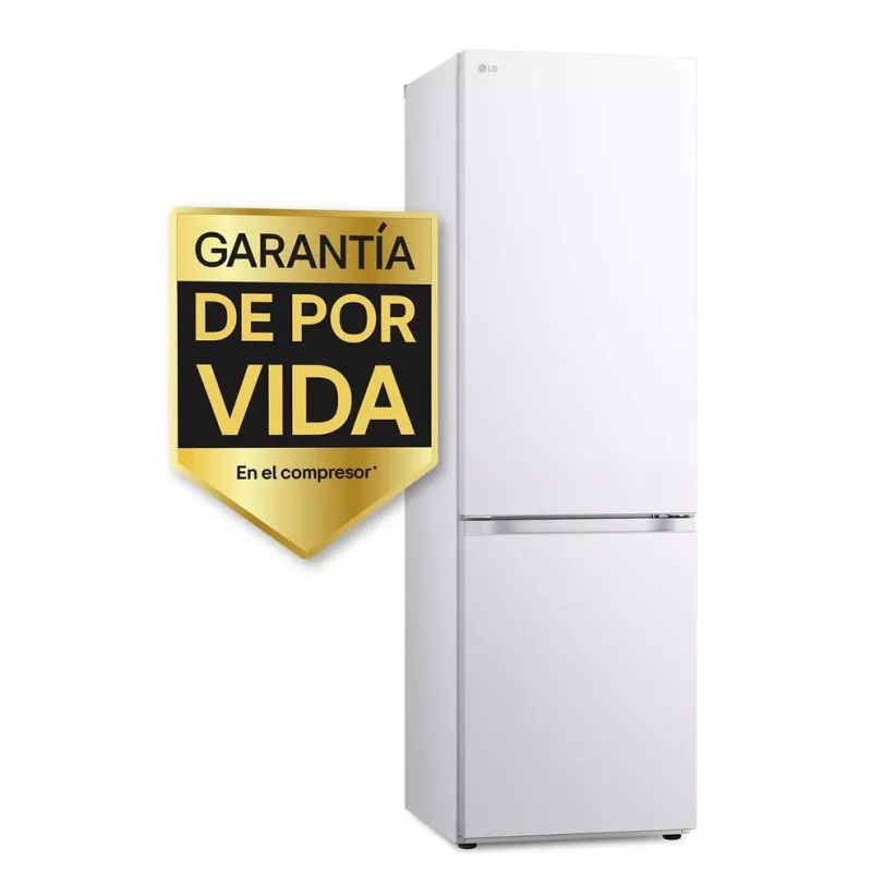 LG GBV3100ESW fridge-freezer Freestanding 344 L White