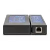 DIGITUS Cable tester - Single side tester PoE tester with case