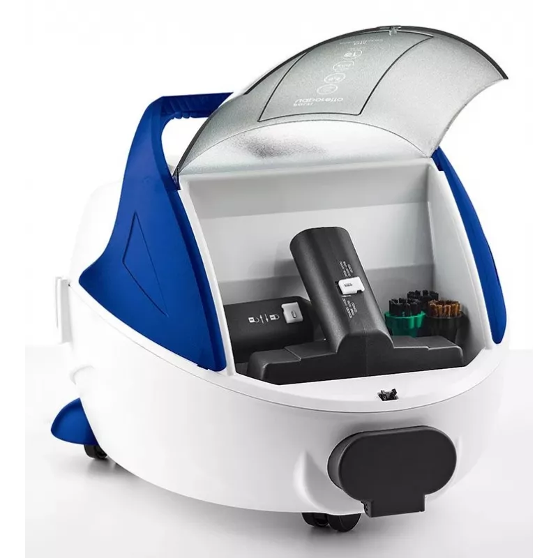 Polti Pro 100 Eco Power Cylinder steam cleaner 1900 W Black, Blue, White