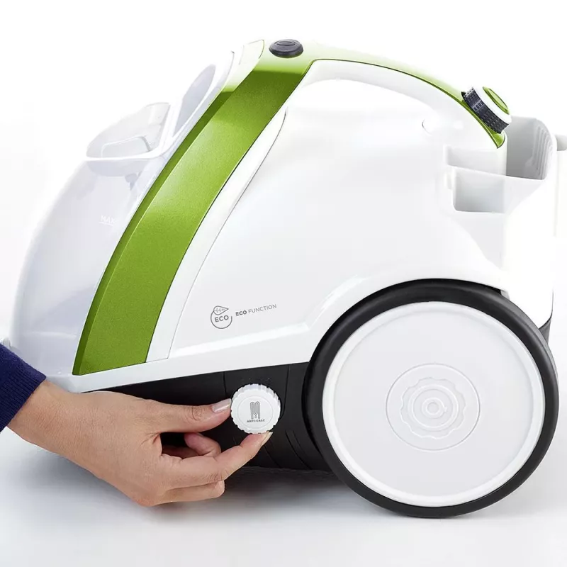 Polti Vaporetto Smart 110 Eco Cylinder steam cleaner 1500 W Black, Green, White