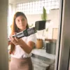 Polti Vaporetto Smart 110 Eco Cylinder steam cleaner 1500 W Black, Green, White