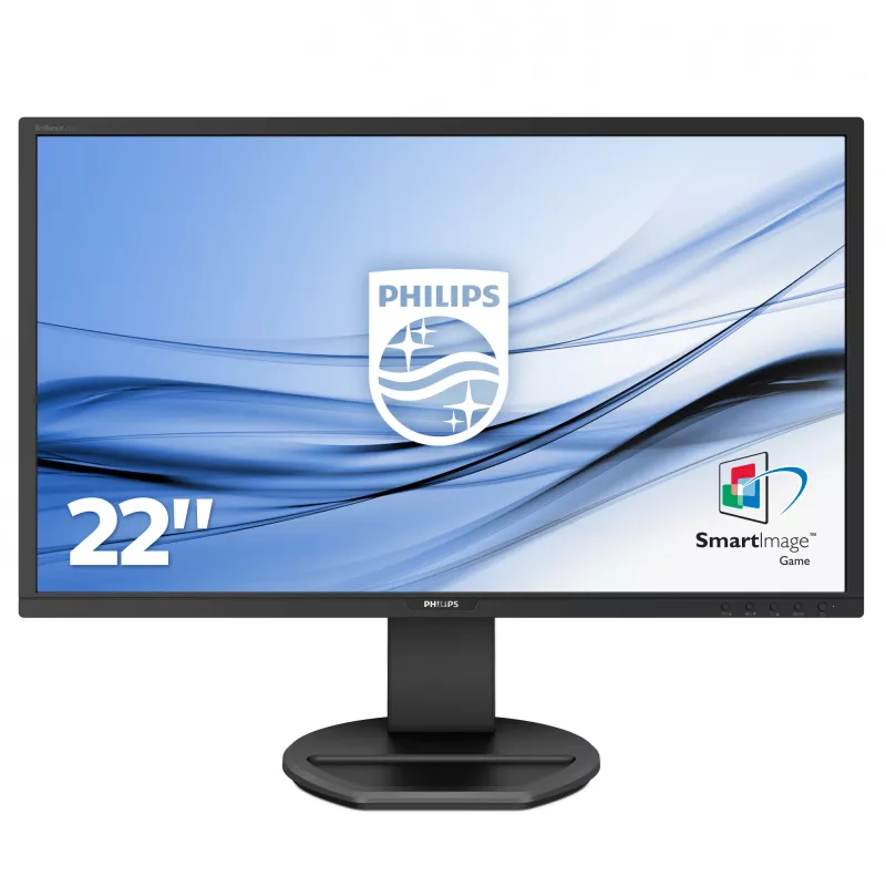 Philips B Line LCD monitor 221B8LJEB/00, 54.6 cm (21.5 inch), 1920 x 1080 pixels, Full HD, LED, 1 ms, Black