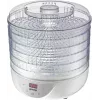 Food dehydrator Gorenje FDK 24 DW — transparent white, Ø31 cm grate, 240 W, max 70°C