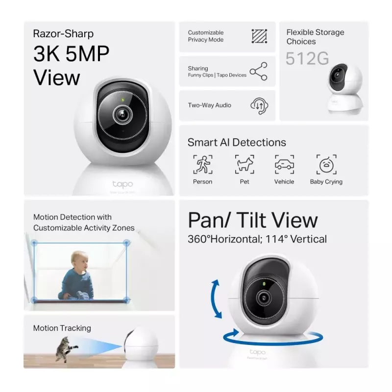 Surveillance Camera Hikvision DS-2DE2C400MWG-4G PTZ 4 MP