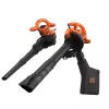 Handheld blower Black & Decker BEBLV260 2600 W, 315 km/h airspeed, 40 L collection bag, 4.8 kg