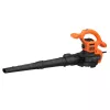 Handheld blower Black & Decker BEBLV260 2600 W, 315 km/h airspeed, 40 L collection bag, 4.8 kg