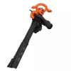 Handheld blower Black & Decker BEBLV260 2600 W, 315 km/h airspeed, 40 L collection bag, 4.8 kg
