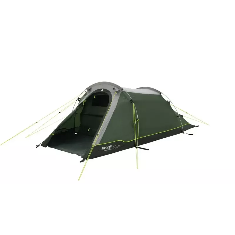 Tent Outwell Earth 2 — 2-person, compact two-berth camping tent, Green