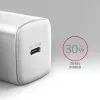 Wall Charger Axagon ACU-PD30W 1x QC3.0/AFC/FCP/PD Type-C 30W White