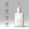 Wall Charger Axagon ACU-PD30W 1x QC3.0/AFC/FCP/PD Type-C 30W White