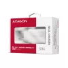 Wall Charger Axagon ACU-PD30W 1x QC3.0/AFC/FCP/PD Type-C 30W White