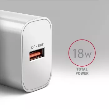 Axagon ACU-QC18W QC3.0 1xOUTPUT wall charger 18W