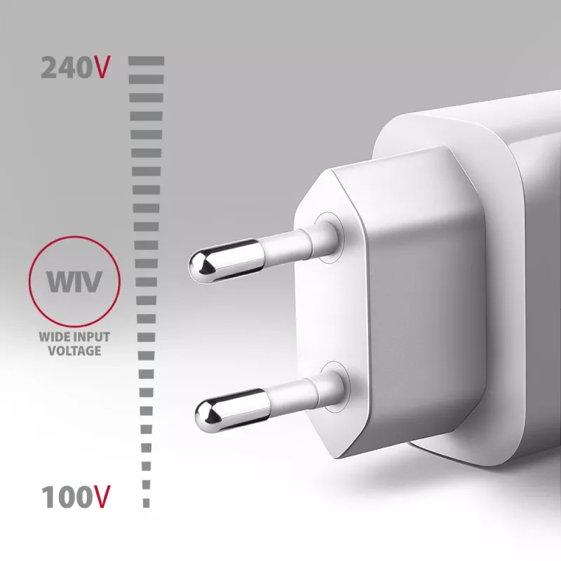 Axagon ACU-QC18W QC3.0 1xOUTPUT wall charger 18W