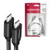 Axagon BUCM3-CM30AB SPEED USB-C <> USB-C 3.2 Gen 1 cable 3 m