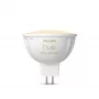 Philips Hue White ambience MR16 – smart spotlight, Smart bulb, Bluetooth/Zigbee, White, LED, GU5.3, MR16