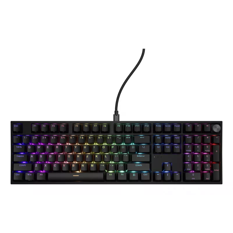 GENESIS THOR 404 keyboard Universal USB QWERTY English Black