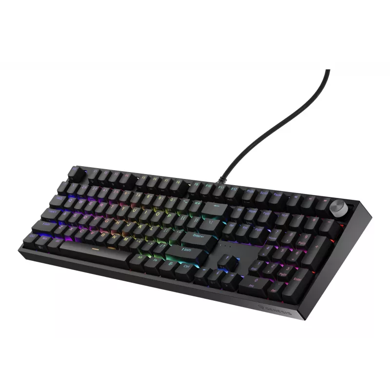 GENESIS THOR 404 keyboard Universal USB QWERTY English Black
