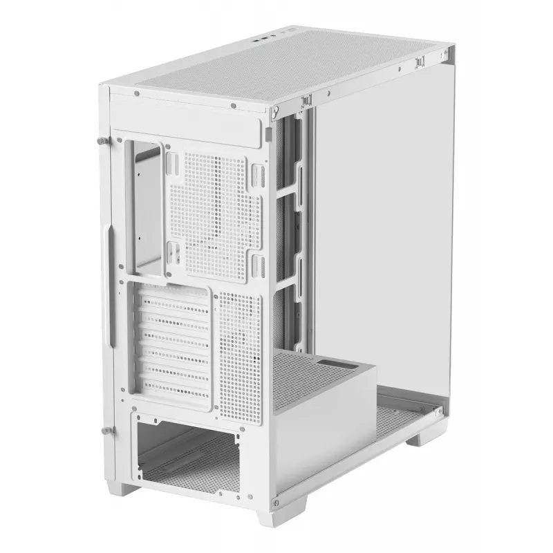 PC case DeepCool CG580 WH White — ATX/mATX/ITX, tempered glass, supports 120/140 mm fans, 3.5 inch×2, 2.5 inch×3, USB 3.2 Gen1