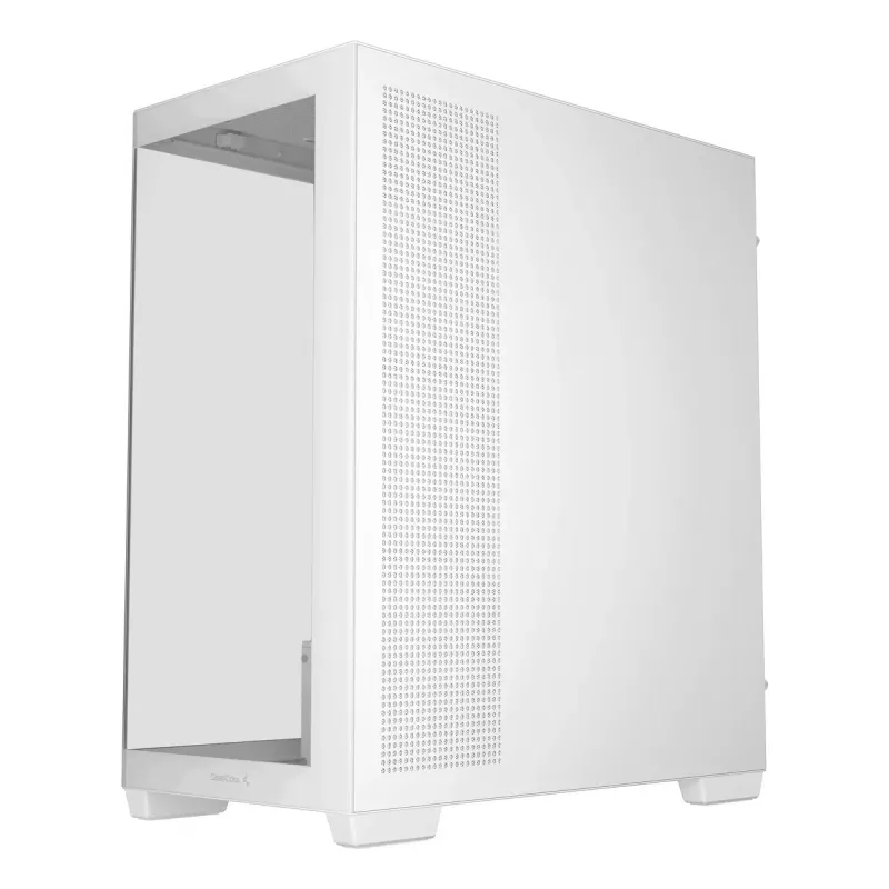 PC case DeepCool CG580 WH White — ATX/mATX/ITX, tempered glass, supports 120/140 mm fans, 3.5 inch×2, 2.5 inch×3, USB 3.2 Gen1