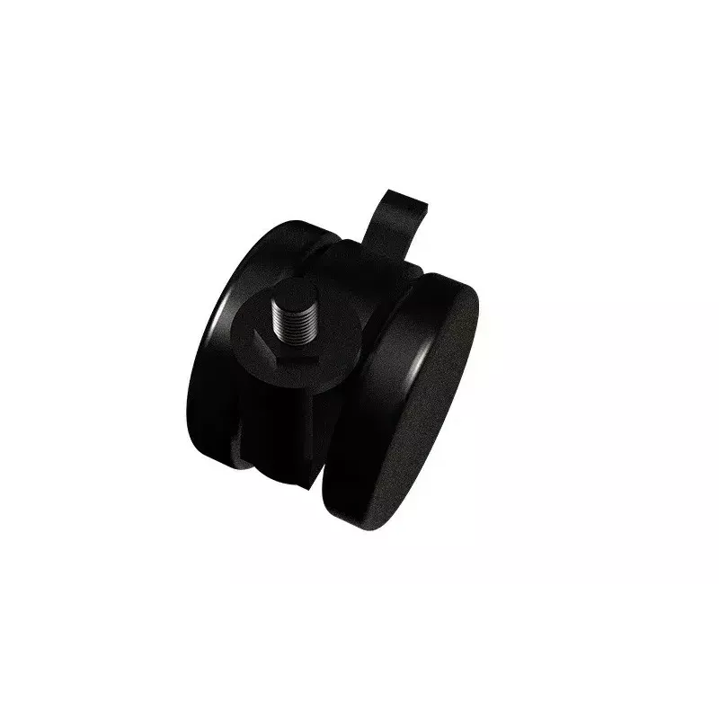 Replacement lockable castor wheels Next Level Racing NLR-A007, black — swivel casters for chairs and furniture