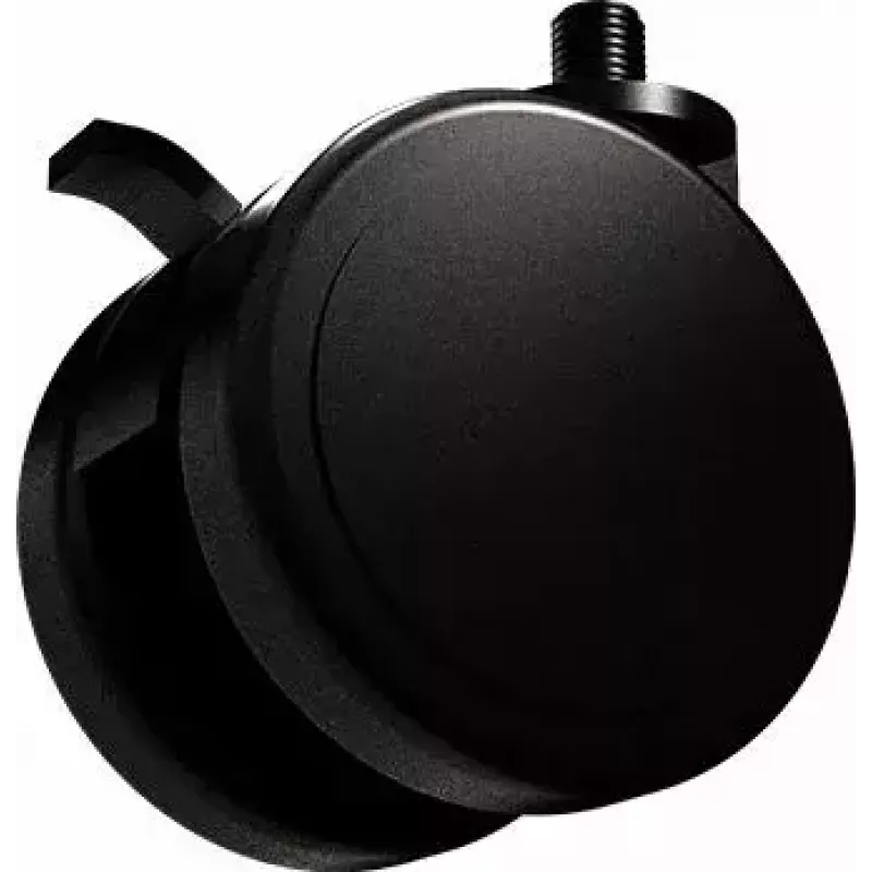 Replacement lockable castor wheels Next Level Racing NLR-A007, black — swivel casters for chairs and furniture