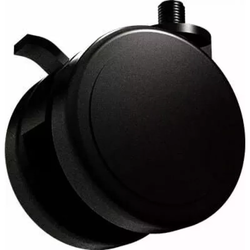 Replacement lockable castor wheels Next Level Racing NLR-A007, black — swivel casters for chairs and furniture