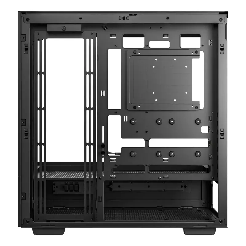 PC case DeepCool CH690 DIGITAL Tower Black — ATX/Micro-ATX/Mini-ITX, LCD display, 3x2.5 inch + 1x3.5 inch bays, up to 450 mm GPU, 182 mm CPU cooler