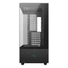 PC case DeepCool CH690 DIGITAL Tower Black — ATX/Micro-ATX/Mini-ITX, LCD display, 3x2.5 inch + 1x3.5 inch bays, up to 450 mm GPU, 182 mm CPU cooler