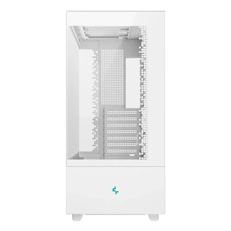 PC case DeepCool CH690 Tower White — ATX/microATX support, LCD display, 3x2.5 inch bays, 1x3.5 inch, GPU up to 450 mm, CPU cooler height 182 mm