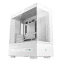 PC case DeepCool CH690 Tower White — ATX/microATX support, LCD display, 3x2.5 inch bays, 1x3.5 inch, GPU up to 450 mm, CPU cooler height 182 mm