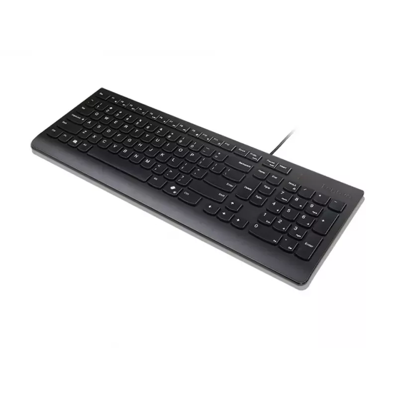 Wired USB Keyboard Lenovo Essential 4Y41R64633 — US English layout, Black