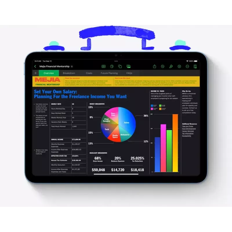 Tablet Apple iPad 11-inch Air M3 8GB 512GB iPadOS