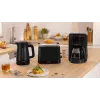 Toaster Bosch TAT3M123 2-slice, 950 W, black, rotary control, defrost & reheat