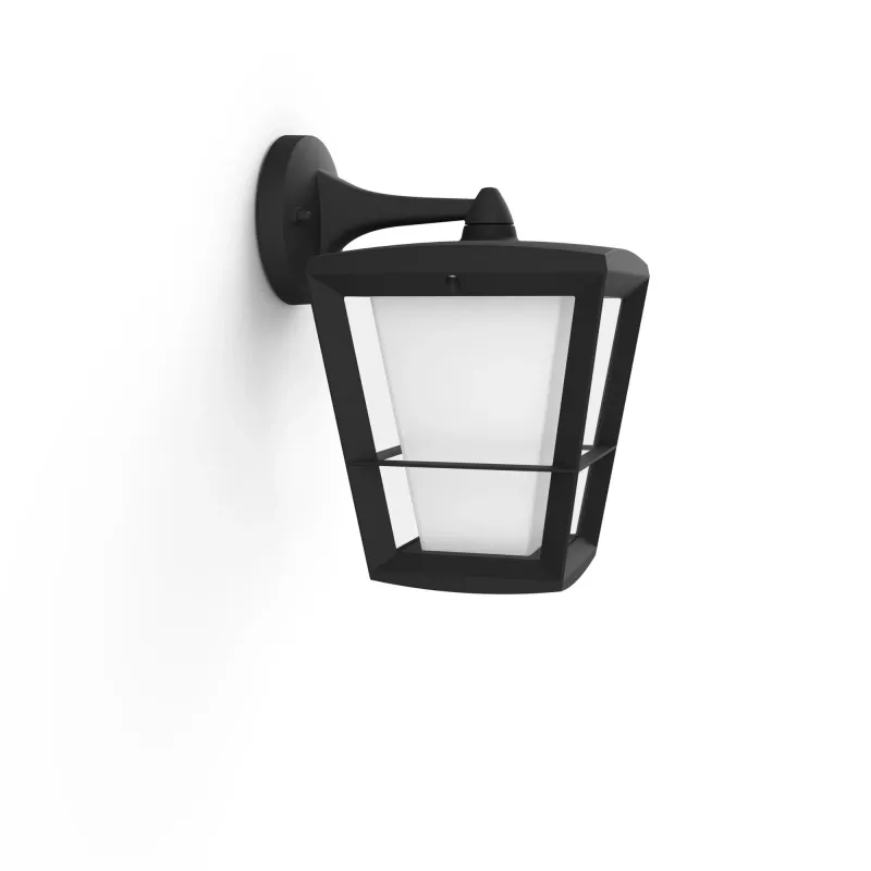 Smart wall light Philips Hue White and colour ambience Econic Outdoor Wall Light
