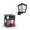 Smart wall light Philips Hue White and colour ambience Econic Outdoor Wall Light