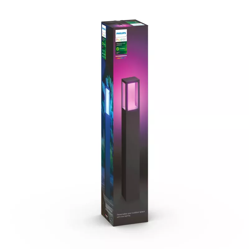 Philips Hue White and colour ambience Impress Outdoor Post Light