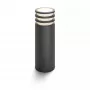 Philips Hue White Lucca Outdoor pedestal, Smart pedestal/post lighting, Bluetooth/Zigbee, Anthracite, LED, Aluminium, E27