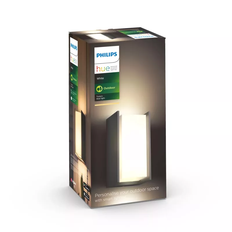 Smart wall light Philips Hue White Turaco Outdoor
