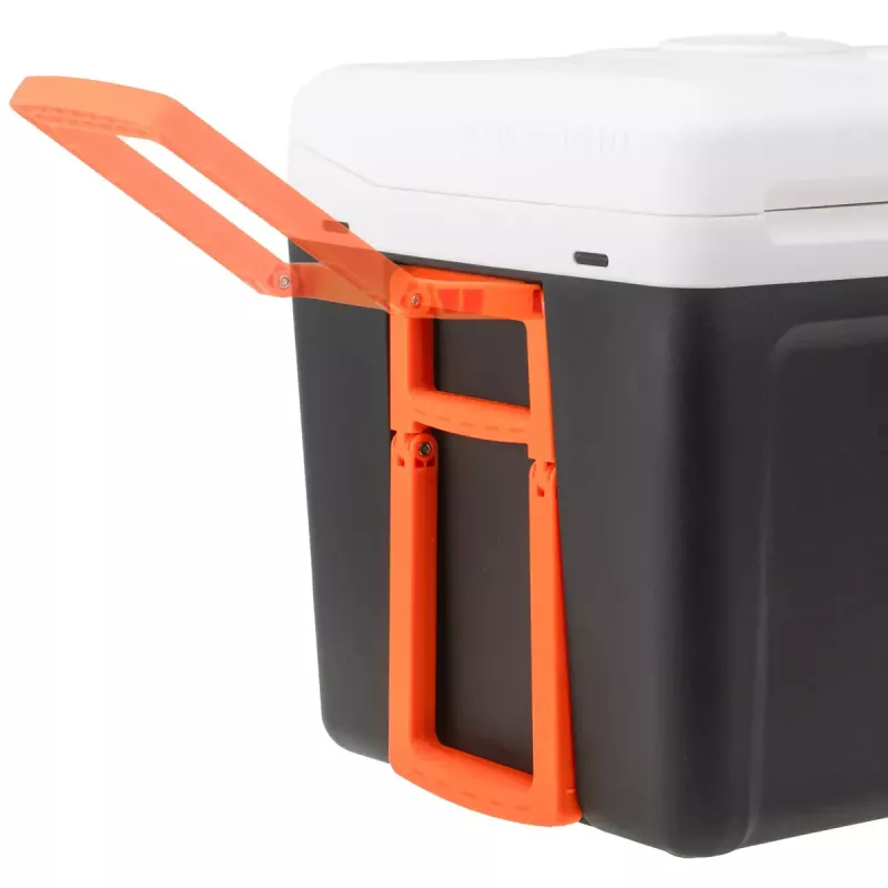 Portable cooler Adler AD 8090 — 40 L 12 V car fridge, Peltier cooling, 220–240 V mains, wheels