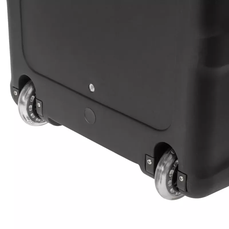 Portable cooler Adler AD 8090 — 40 L 12 V car fridge, Peltier cooling, 220–240 V mains, wheels